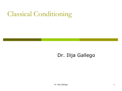 classical conditioning