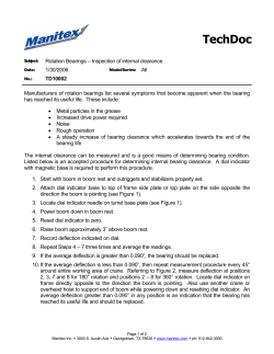 TechDoc - Manitex Inc