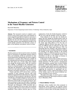Mechanisms of frequency and pattern control in the neural rhythm