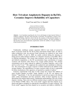 How Trivalent Amphoteric Dopants in BaTiO3 Ceramics Improve