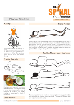 Skin Care - The Spinal Foundation