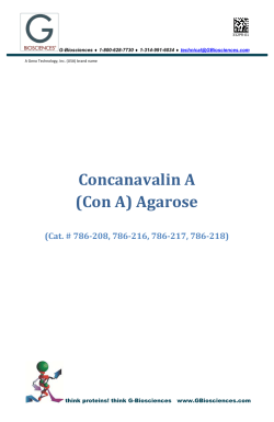 Concanavalin A (Con A) Agarose - G