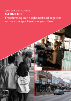 carnegie - Have your say Glen Eira