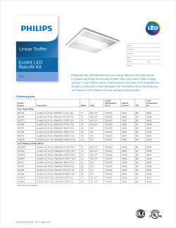 Evokit 2&times;2 Spec Sheet - ALB Energy Solutions