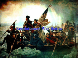 Revolutionary War Battles - White Plains Public Schools