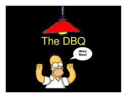 The DBQ