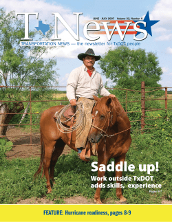 Saddle up! - the Texas Department of Transportation FTP Server