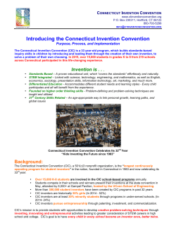 Introducing the Connecticut Invention Convention