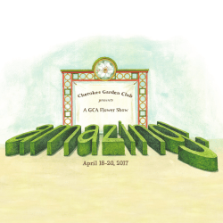 division i - Cherokee Garden Club