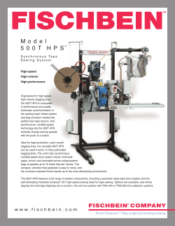 Brochure - Fischbein