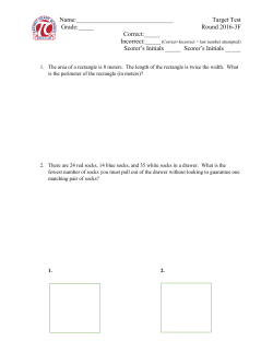 Round 2016-3F Correct:_____ Scorer`s Initials _____ Scor