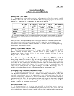 TSG 13/02 - Department of Finance