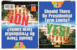 Theme 7 Days 9-12: Should There Be Presidential Term Limits?
