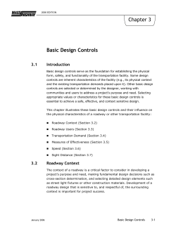 Chapter 3 Basic Design Controls