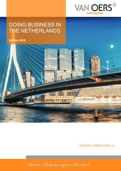 doing business in the netherlands