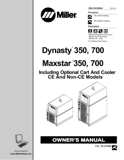 Dynasty 350, 700 Maxstar 350, 700
