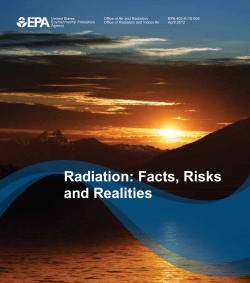 Radiation: Facts, Risks, and Realities