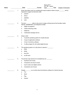 Chapter 8 Homework