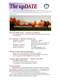 GREAT LAKES BIBLE METHODIST CONFERENCE