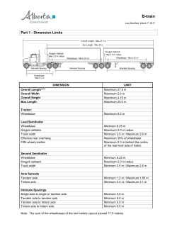 B-Train - Alberta Transportation