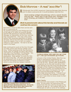 Bob Monroe – A real “zoo lifer”!