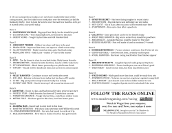 A 15-‐race card greets us today as we now have reached the heart of r