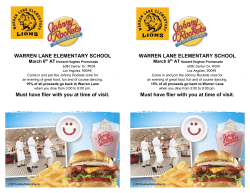 Johnny Rockets fundraiser