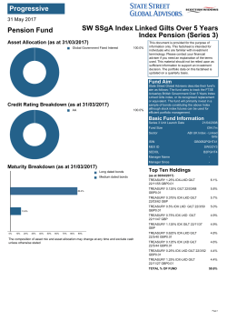 SW SSgA Index Linked Gilts Over 5 Years Index Pension (Series 3)