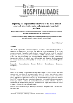 Exploring the impact of the constructs of the three
