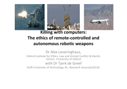 Look at the presentation - Oxford Martin School