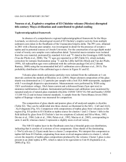 Nooren et al., Explosive eruption of El Chich&oacute;n volcano (Mexico