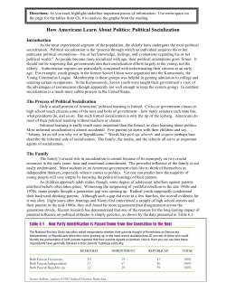AP Gov Summer Assign. #2(socialization)doc