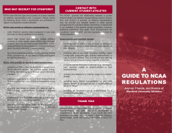 Guide to NCAA Regulations