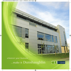 Dunshaughlin Economic Opportunities Brochure
