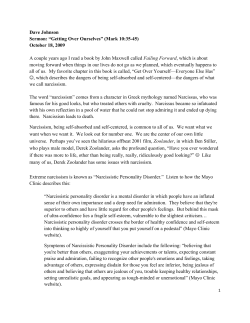 Dave Johnson Sermon: &ldquo;Getting Over Ourselves&rdquo;