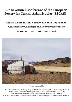 Preliminary Programme