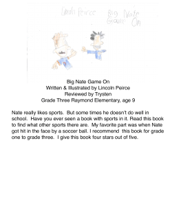Big Nate: Game On: Reviewed by Trysten