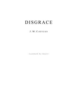 DISGRACE