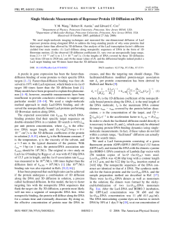 Single Molecule Measurements of Repressor Protein 1D Diffusion