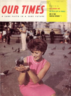 The Bible and Our Times for 1965 - Vol. 81