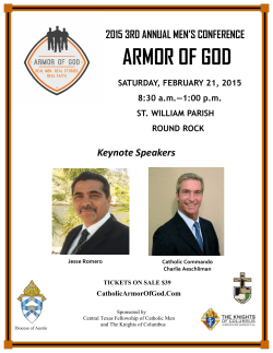 armor of god - Austin Diocese
