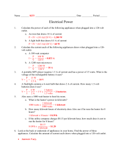 Electrical Power KEY