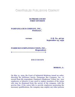 Pampanga Bus Co. vs. PAMBUSCO Employees