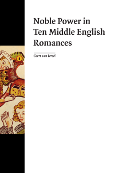 Noble Power in Ten Middle English Romances