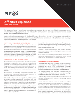 Affinities Explained