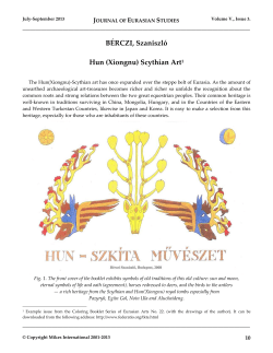 Hun (Xiongnu) Scythian Art (PDF Available)
