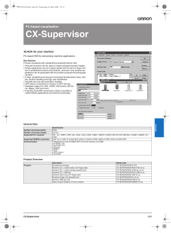 CX-Supervisor