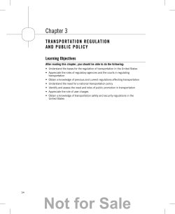 Not for Sale - Cengage Learning