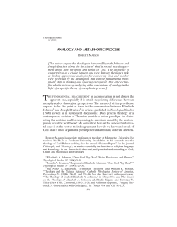 analogy and metaphoric process