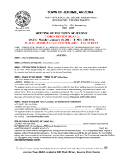 Agenda () - League of Arizona Cities and Towns